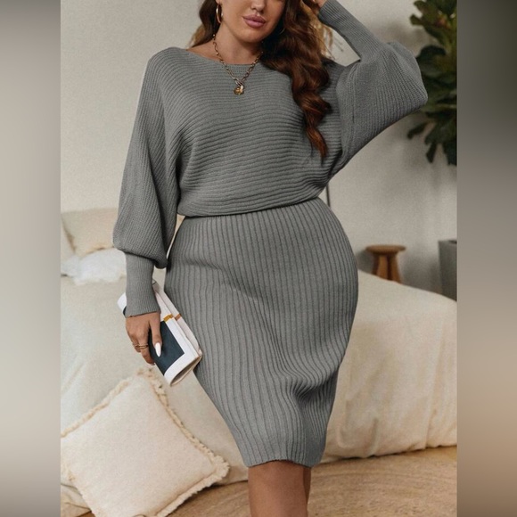 SHEIN Sweater Dress NWOT - Picture 3 of 10